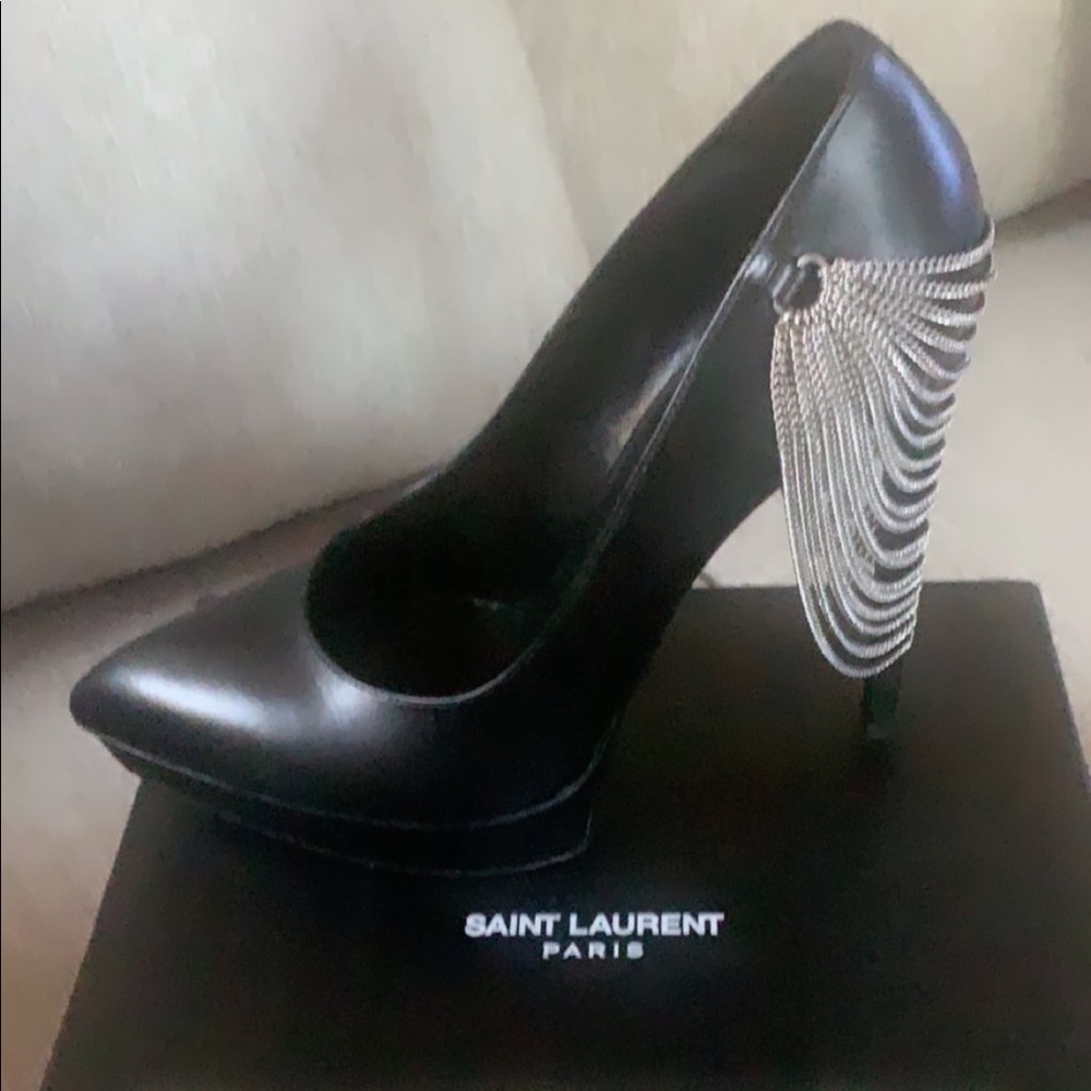 Saint Laurent Paris Janis 105 pump